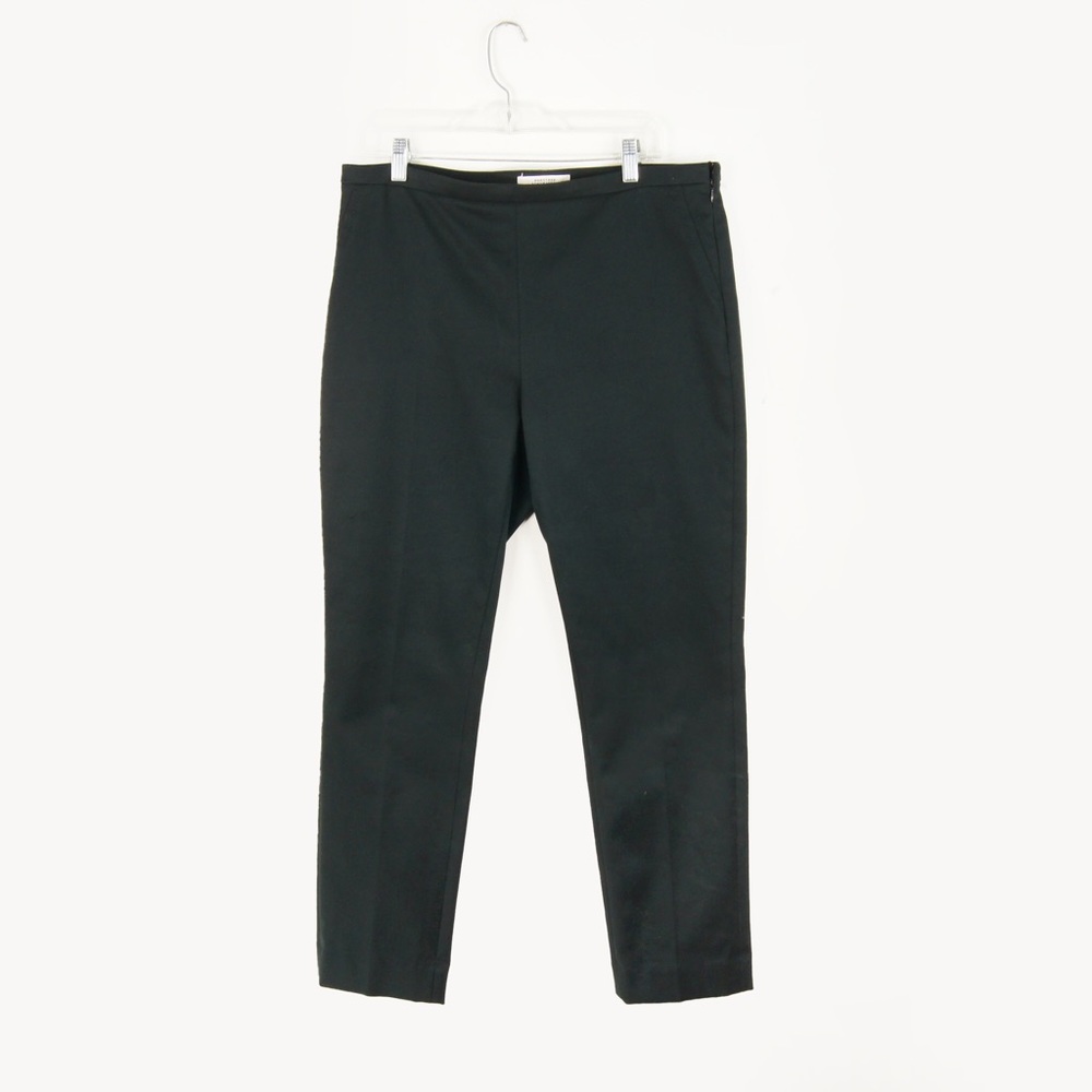 Dorothee Schumacher Classic Dark Forest Green Skinny Trouser Pants